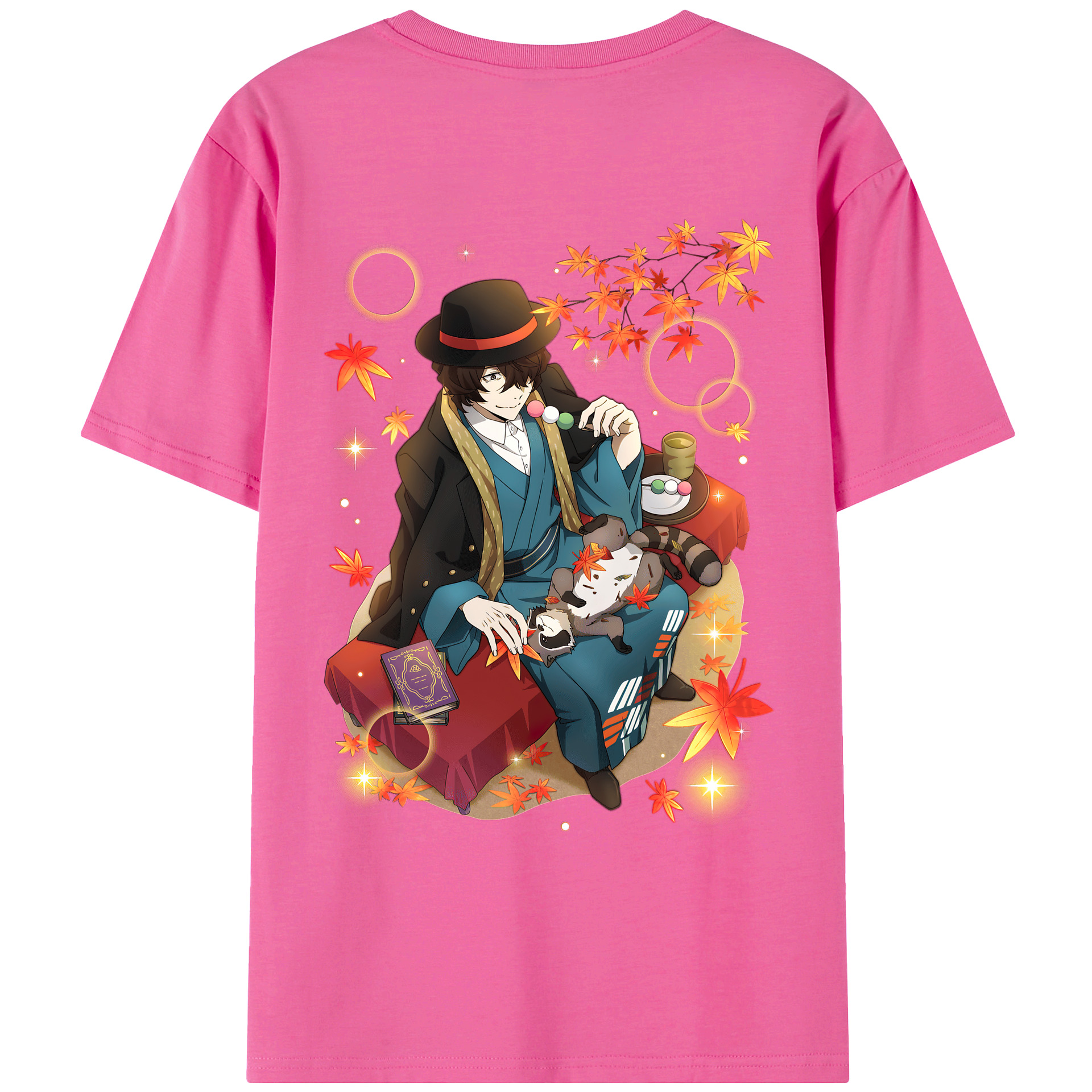 （画像用） 文豪ストレイドッグス Bungo Stray Dogs レディース半袖Tシャツ(バックプリント)